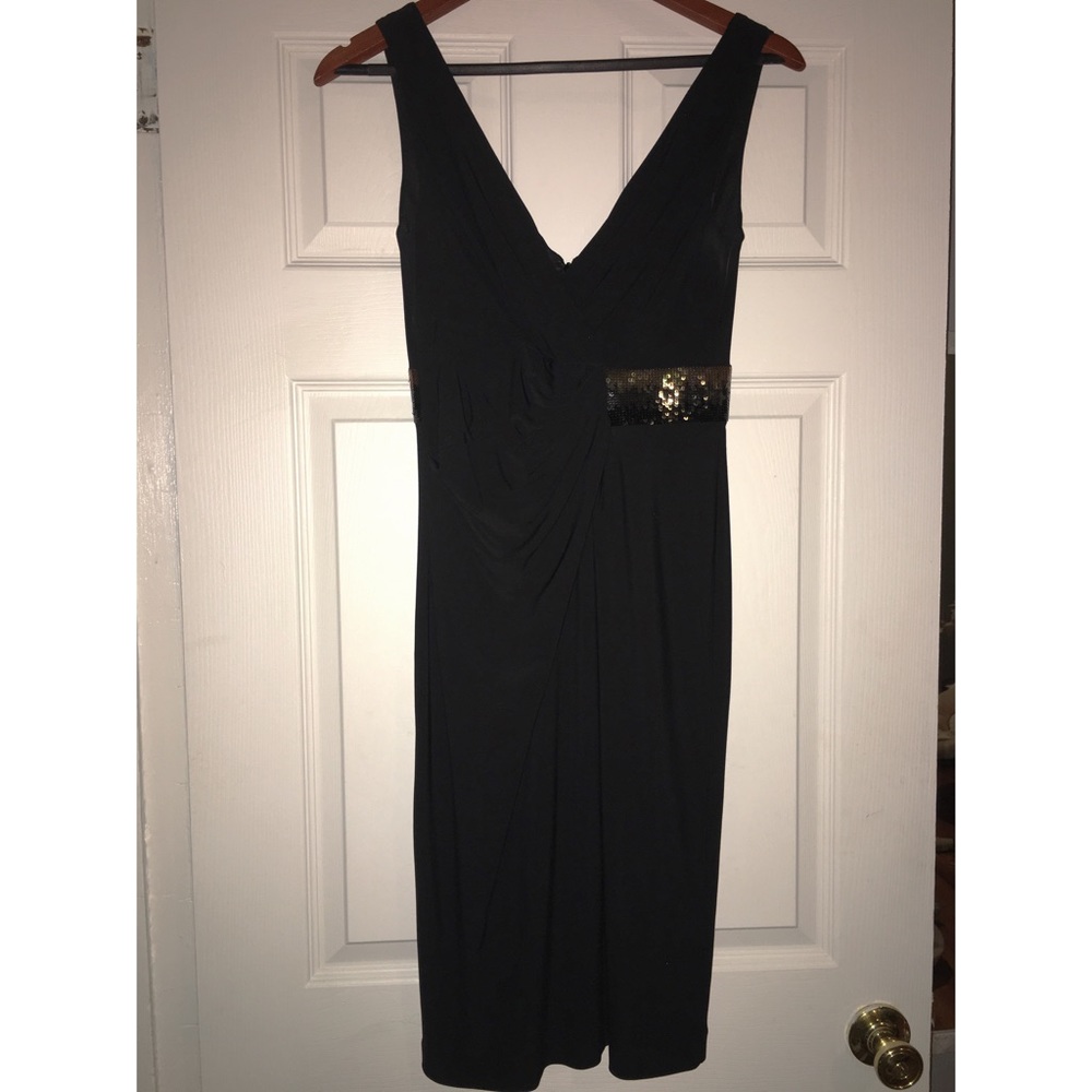 SOLD !! Anne Klein Black party dress